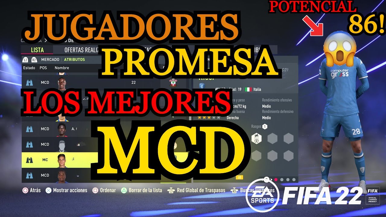 LOS MEJORES MCD PARA MODO CARRERA !!  #14 | JOYAS OCULTAS | FIFA 22