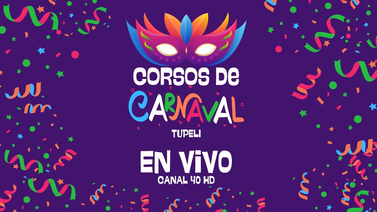 ¡VIVE EL CARNAVAL TUPELI 2026! 🎊 31/01 En Vivo: Corsos, Comparsas y Show de Omega