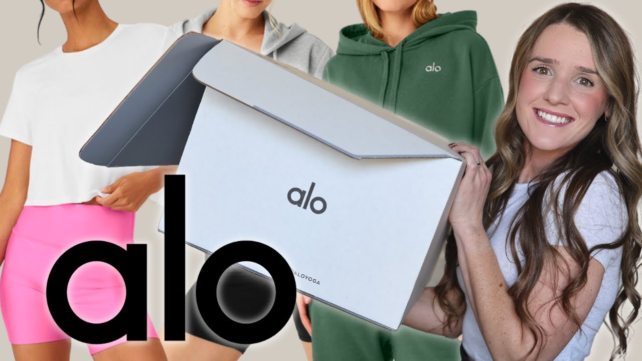 $600 ALO YOGA HAUL / sweatshirts, leggings, tops & more at Alo Yoga