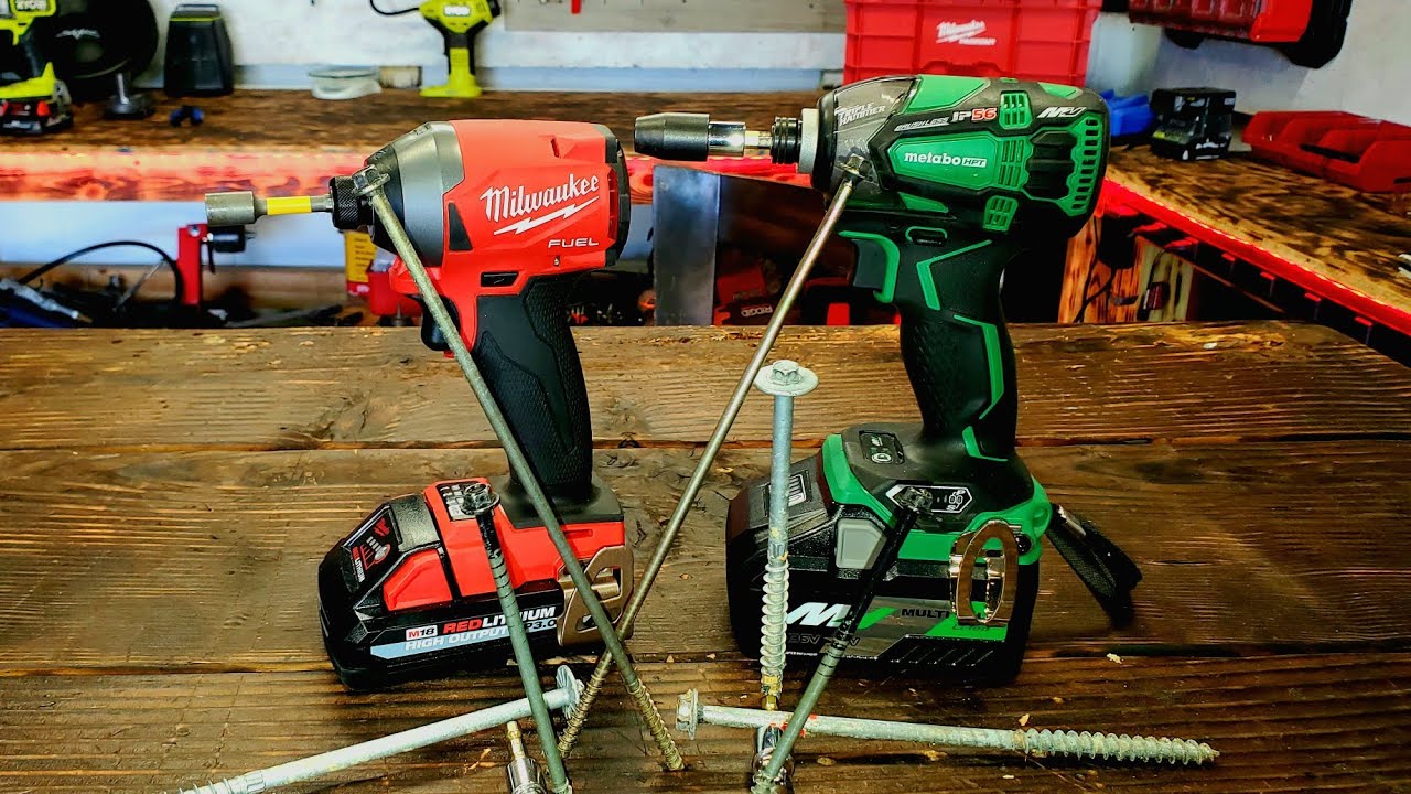 Milwaukee Gen #3 impact Driver VS Metabo HPT multi volt impact driver