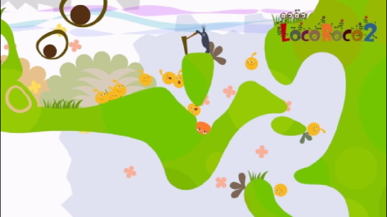 Locoroco 2 intro - Title screen