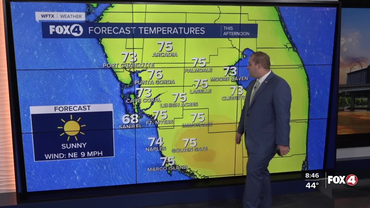 FORECAST: Climbing temperatures this week back to seasonable norms