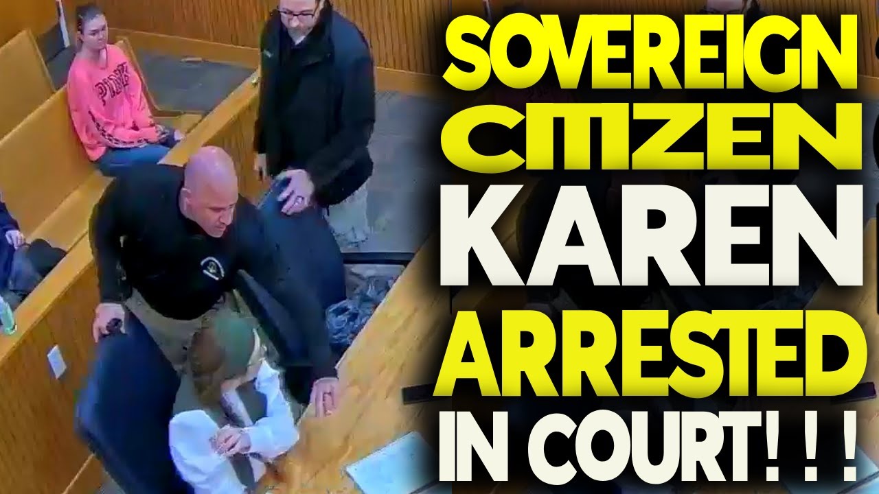 Sovereign Citizen KAREN Pushes Her Luck — Judge ORDERS ARREST In Court!!!
