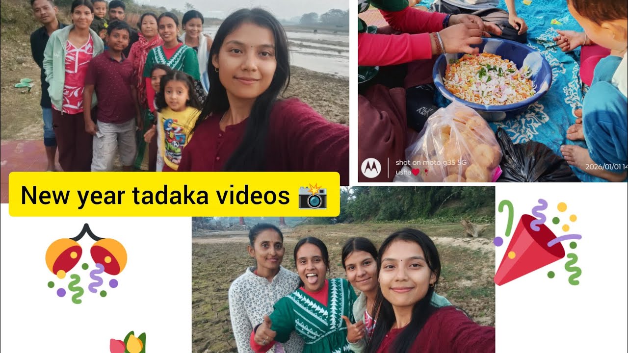#My first vlog journey😌 with new year mini picnics 🎉💐