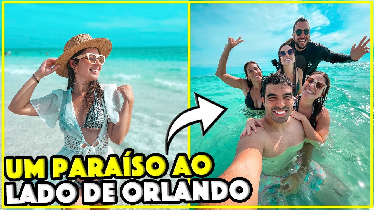 PRAIA PERTO DE ORLANDO MUITO MELHOR DO QUE MIAMI BEACH - ANNA MARIA ISLAND