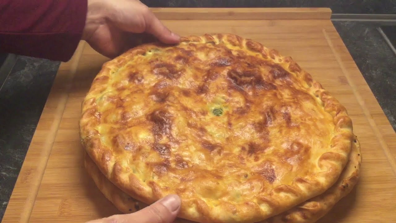 Ispanakli Pide 🥰, Pita mit Spinatfüllung 🥰👍😋