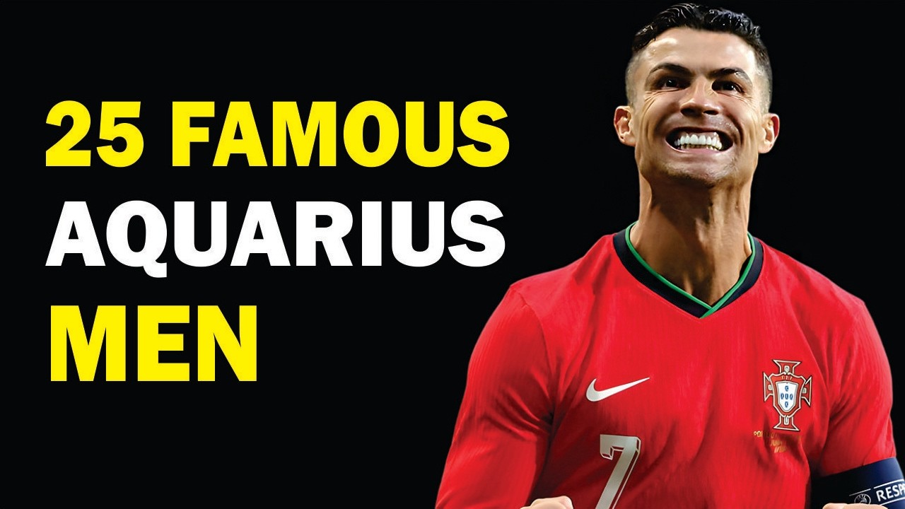 25 Famous Aquarius Men