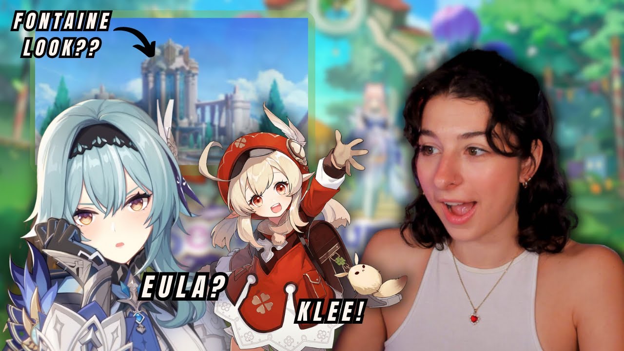 Eula AND Fontaine?? | 3.8 Genshin Special Program Reaction