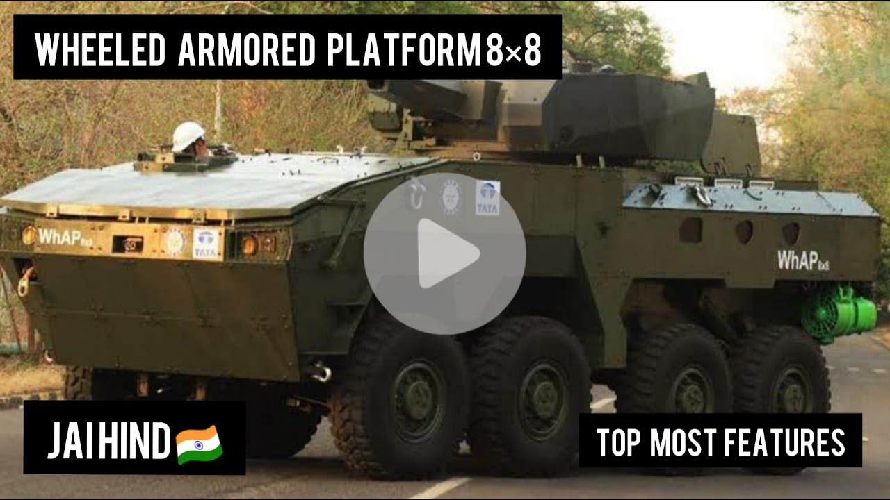 Information About Wheeled Armoured platform 8 by 8 || Army Vehicle || Gymmyreva
