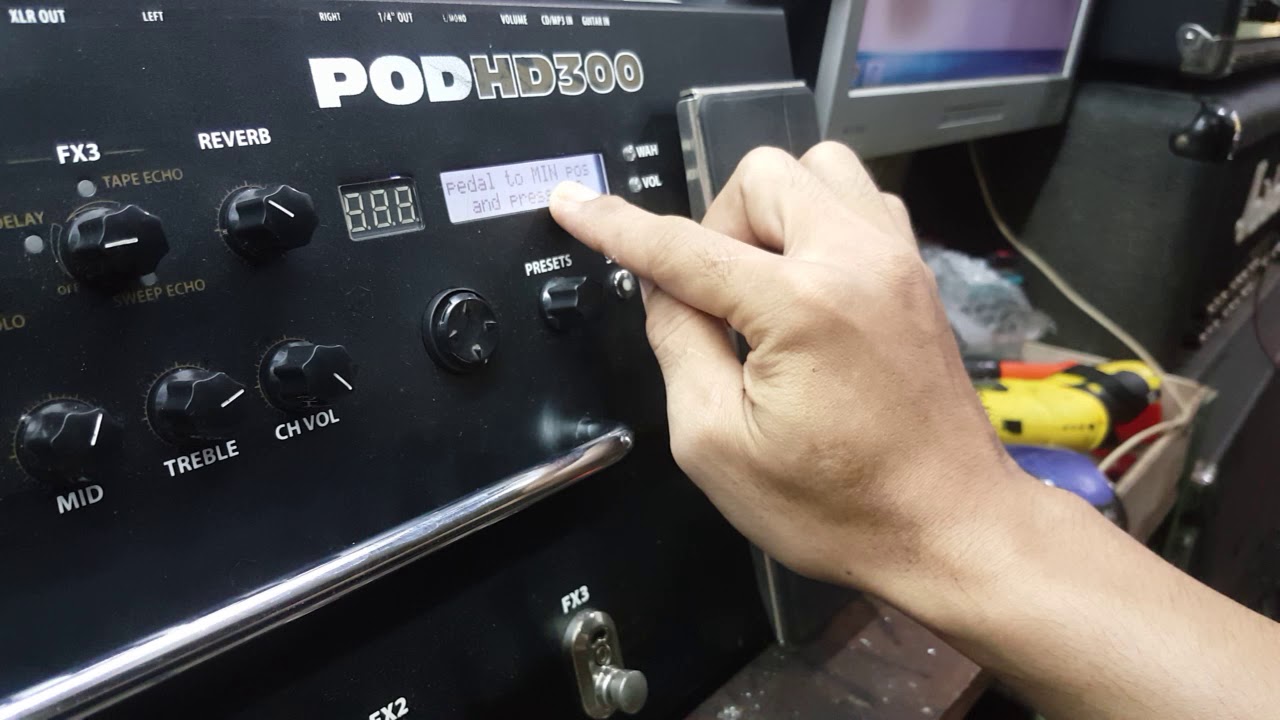 SETING PEDAL VOLUME/WAH LINE-6 POD HD300 / HD400 ( Kandang FX Depok - instagram @didikwiraharja.id )
