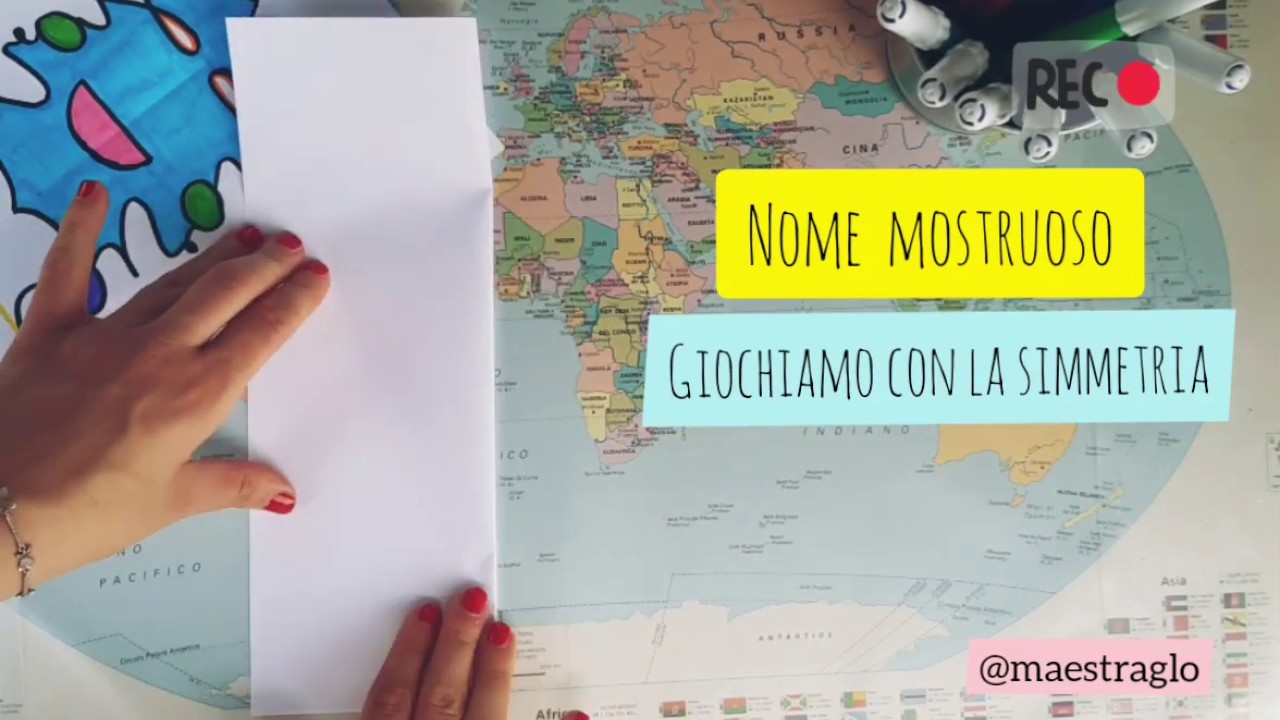 Laboratorio sulla SIMMETRIA: un nome mostruoso!