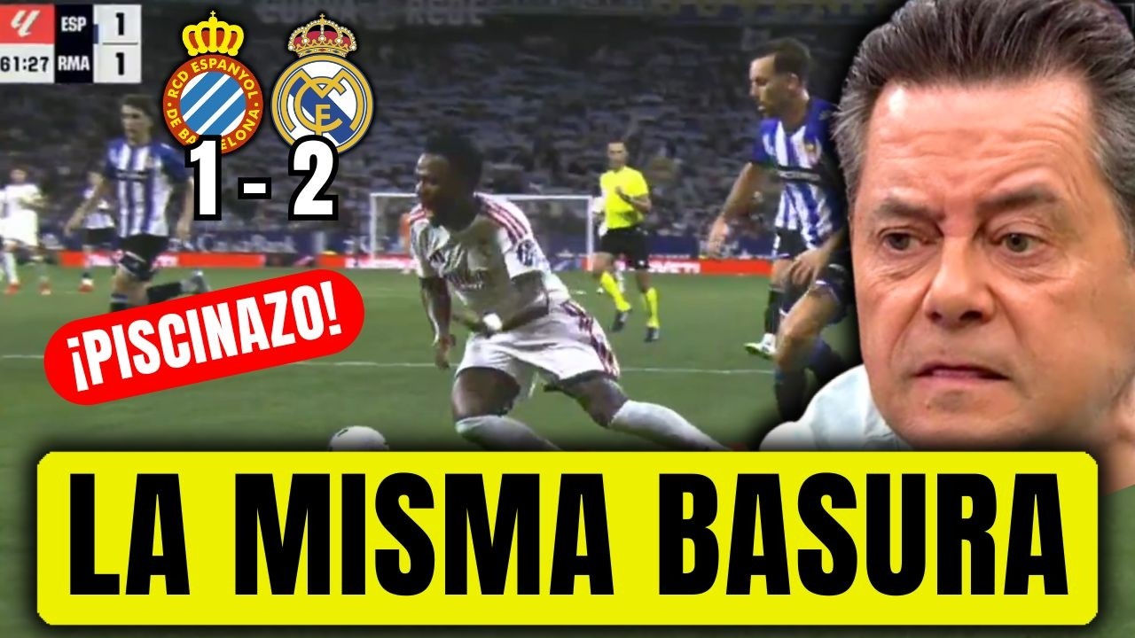 &iexcl;ESTE ES EL REAL MADRID de MOURINHO! LA MISMA BASURA de SIEMPRE