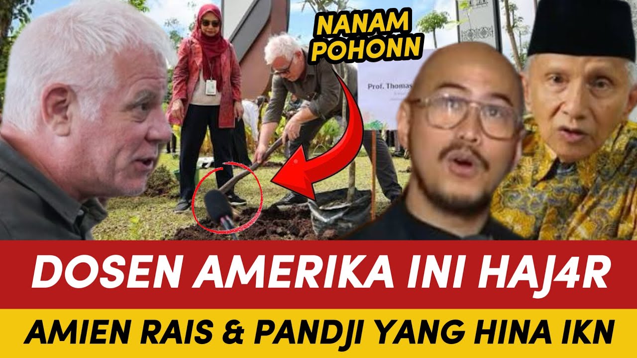 HEBOH, DOSEN AMERIKA HAJ4R AMIEN RAIS & PANDJI! PUJI IKN SAMPAI SEBUT PROYEK AMBISIUS🔥