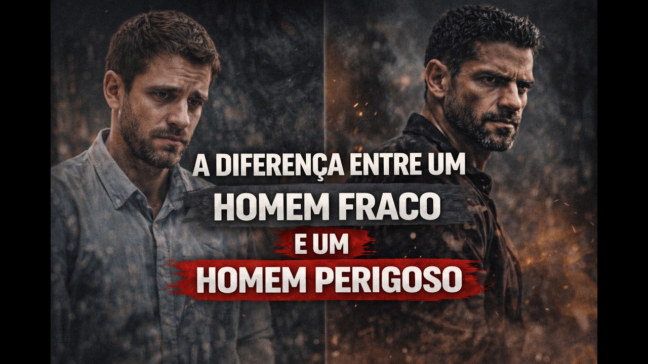 Homem Fraco vs Homem Perigoso (A Diferença Real)