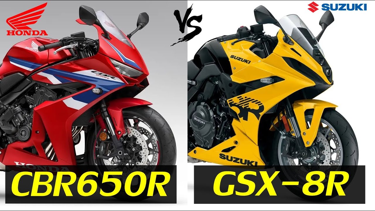 2024 Honda CBR650R vs Suzuki GSX-8R | Comparison |TM
