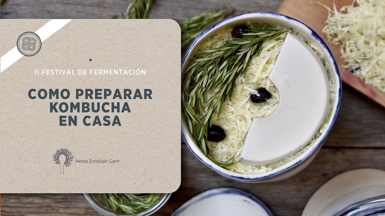 Taller como preparar komucha en casa
