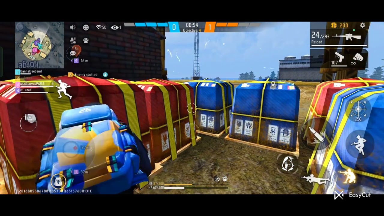 CS Ranked Gameplay | #freefire #battleroyalegame #csranked #brranked #gaming #ffranked #totalgaming 