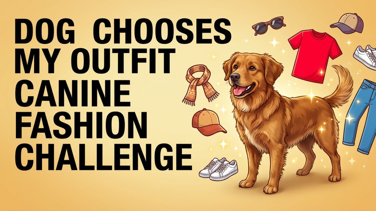 My Dog Picks My Outfit for a Week 😂👕🐾