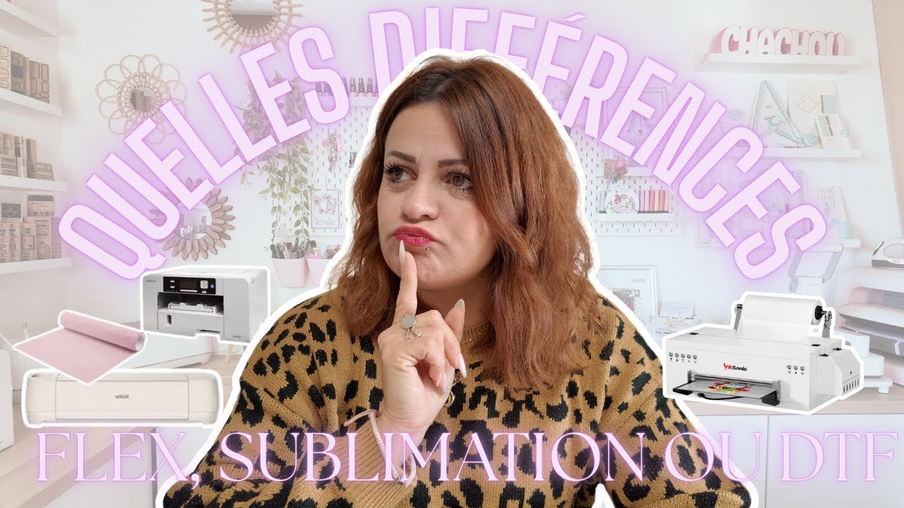 Flex, sublimation ou DTF : quelles différences ? Je t’explique tout !