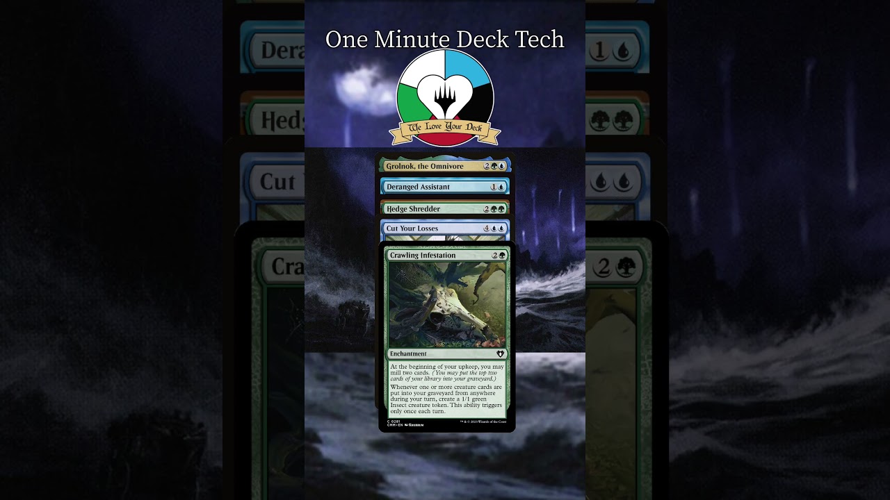 One Minute Deck Tech - Grolnok, the Omnivore #commanders #magicthegathering #edh #deckspotlight #mtg