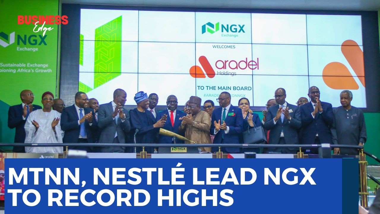 NGX Hits Record High: Aradel, Nestlé & MTNN Drive Historic N5.1 Trillion Surge