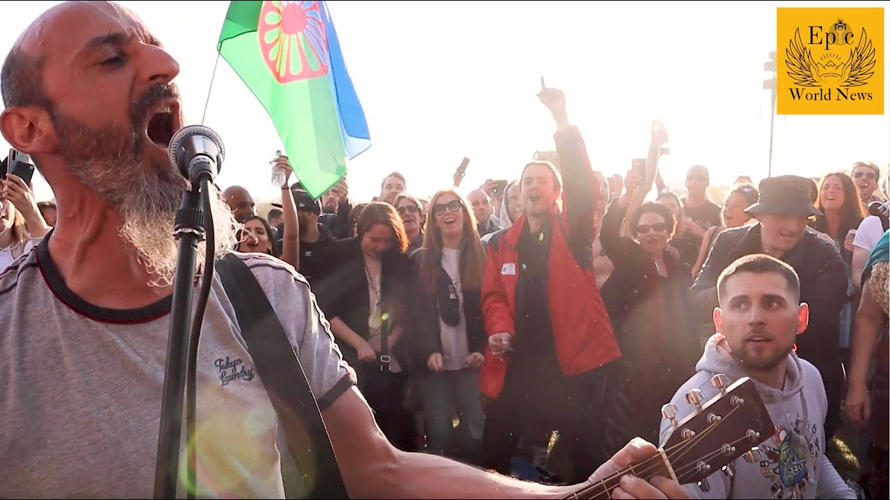 We Are the 99% song - Darren Nesbitt and Jam for Freedom at Unite for Freedom Protest 24 April 2021