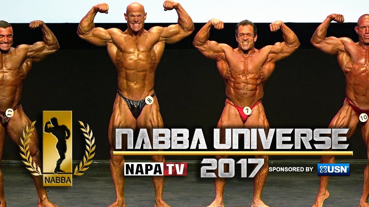 NABBA Mr Universe 2017 - Over 40's Call-out's and Comparisons