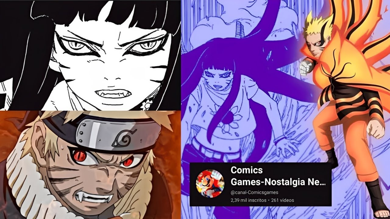 Boruto agora ficou TENSO. Himawari Kuramada. - Canal: Comics Games