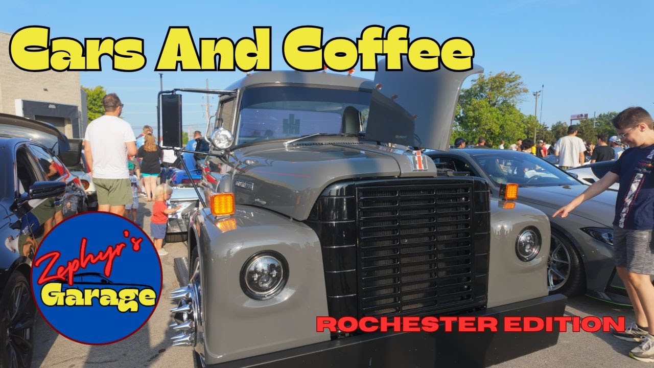 You won't believe The Cars that Showed up  at the Rochester Cars and Coffee - August 2025