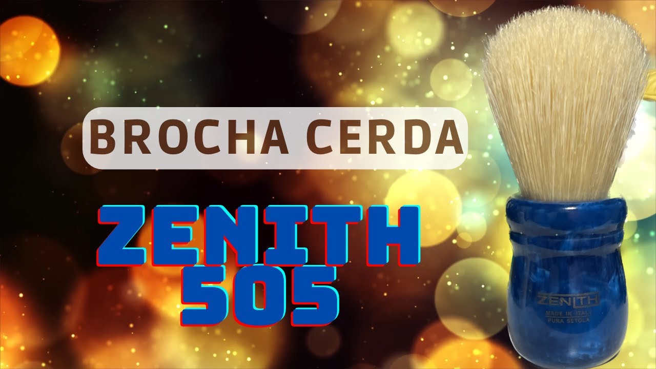 BROCHA DE CERDA - ZENITH 505
