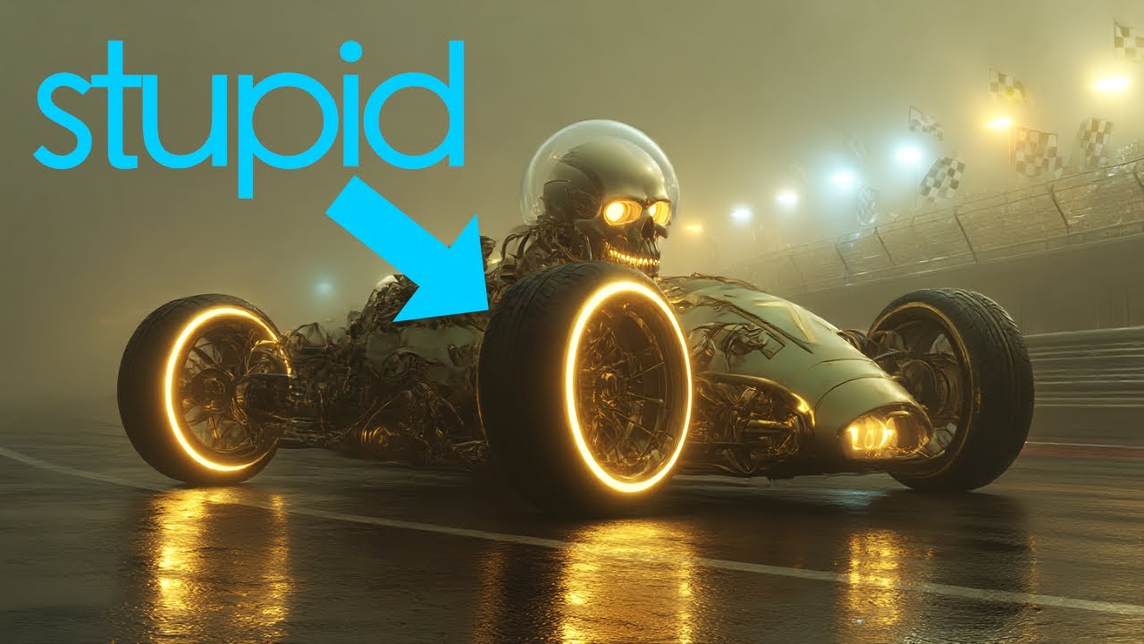 Midjourney Is Stupid For Retro Futuristic Cars