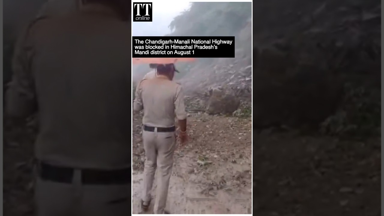 Landslides, Floods, Highway Blocks: Mandi Bears the Brunt of Himachal&rsquo;s Monsoon Fury #mandi