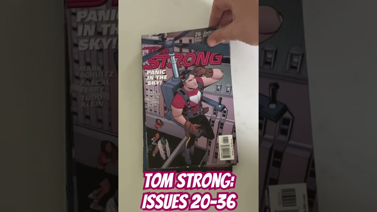 Tom Strong issues 20-36. #comics #indie #strong