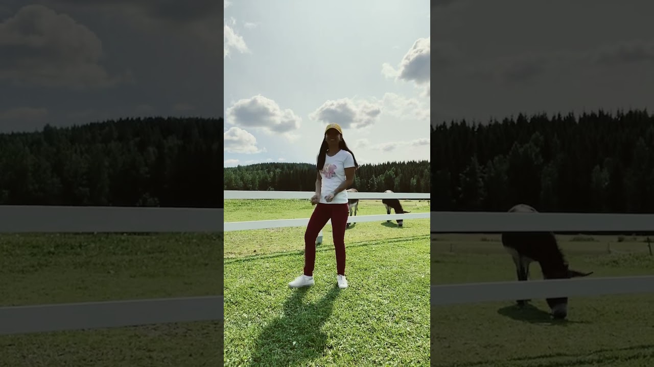 Dance challenge, please visit Niittyahon tila ( Farm) #afrobeat #filipino #finland #afro #shorts