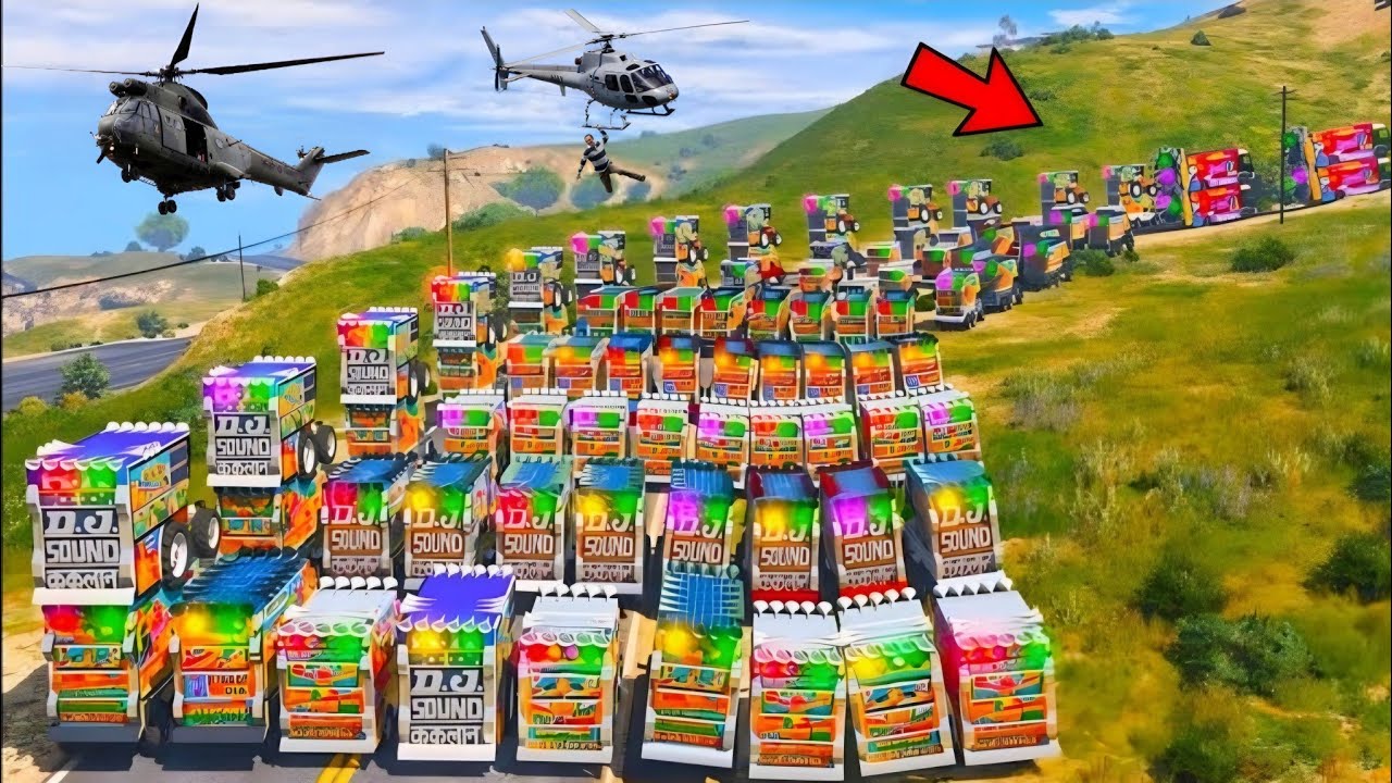 GTA-5 दुनिया का सबसे बड़ा डीजे 😱😲🤑 शोरूम चोरी कर लिया || The world's biggest DJ stole the Showroom