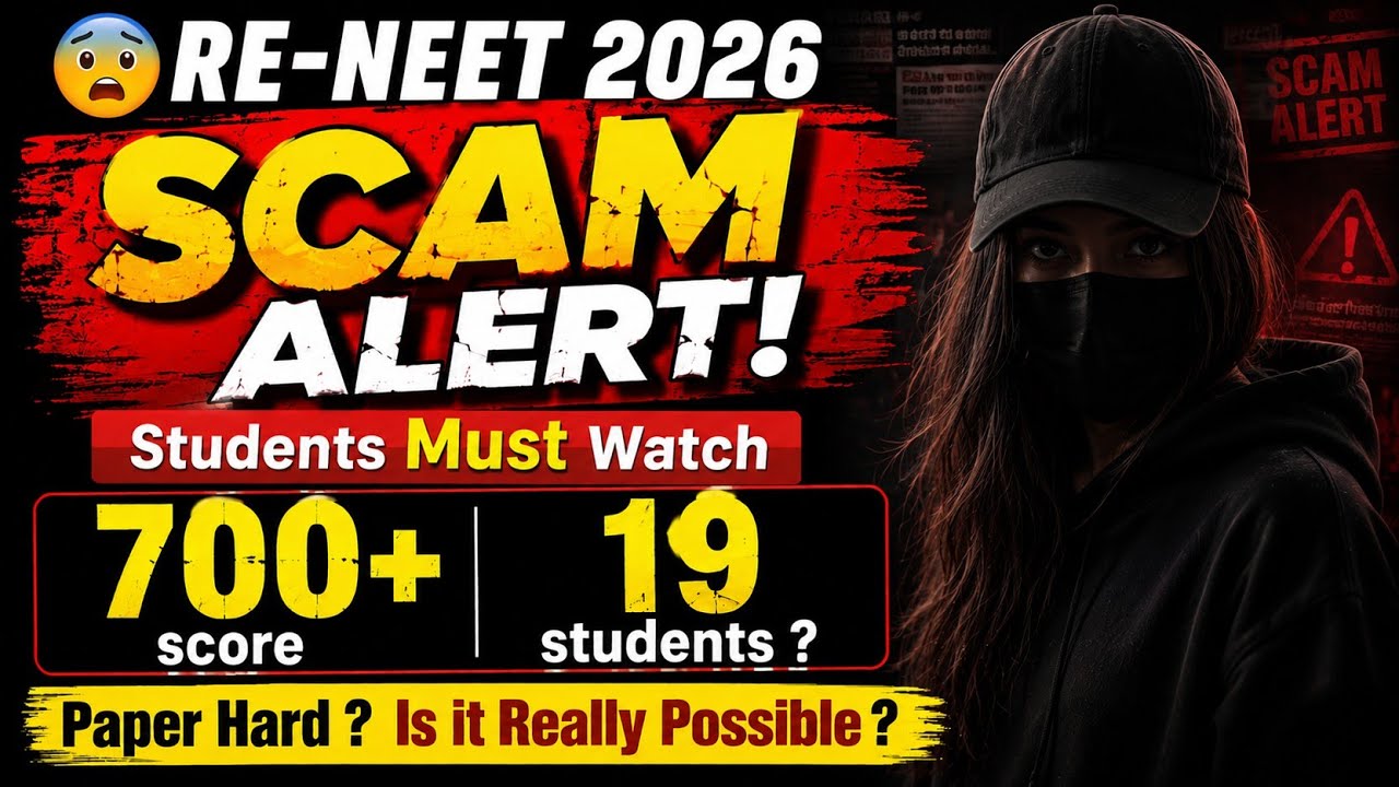 🚨 RE-NEET 2026 Paper Leak? Students Must Watch ⚠️