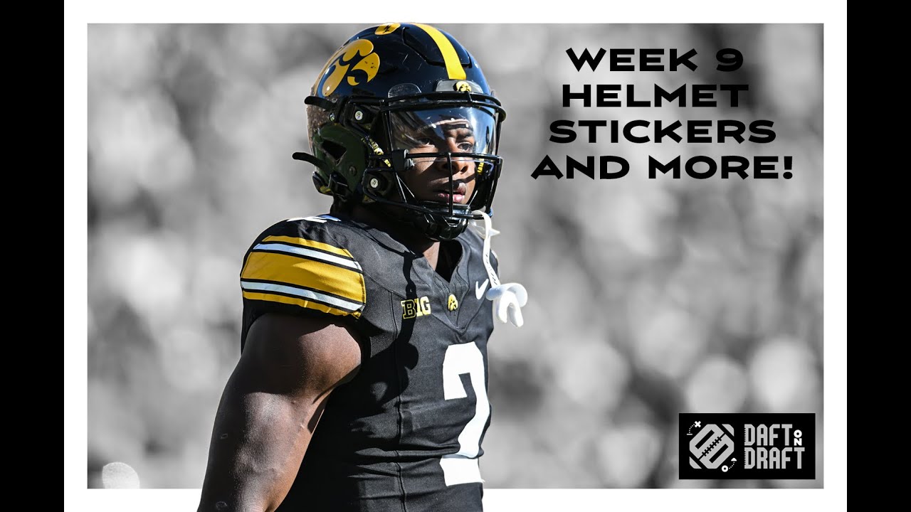 Week 9 Helmet Stickers, CFB discourse, and some Garrett Nussmeier discussion