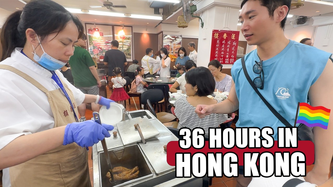 36 Hours in Hong Kong: Typhoon Chaos, GAY Bathhouses, Dim Sum Feasts, & Utada Hikaru’s Concert! ️‍🌈