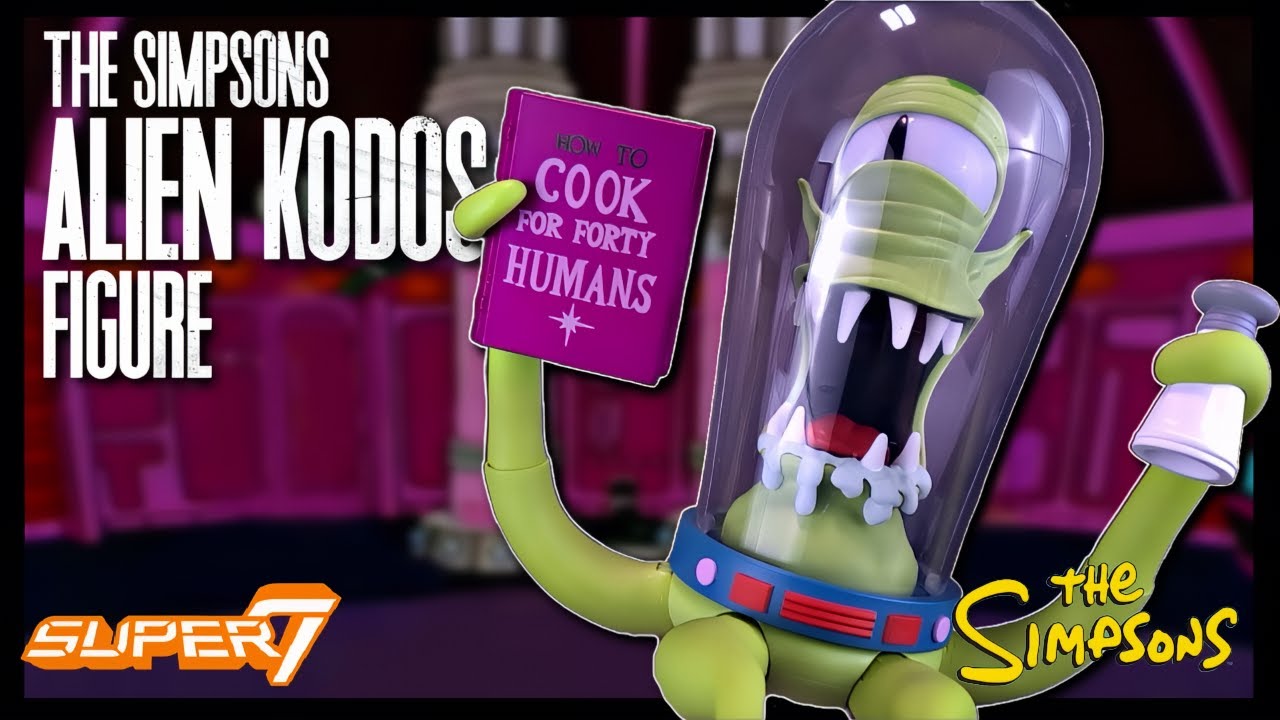 Фигурка Кодоса Super7 The Simpsons Ultimates | @TheReviewSpot