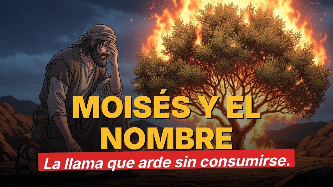 Moisés y el Nombre #ZarzaArdiente #Moisés #YO_SOY #Biblia #Exodo3 #TeologiaBiblica #LlamadoDivino