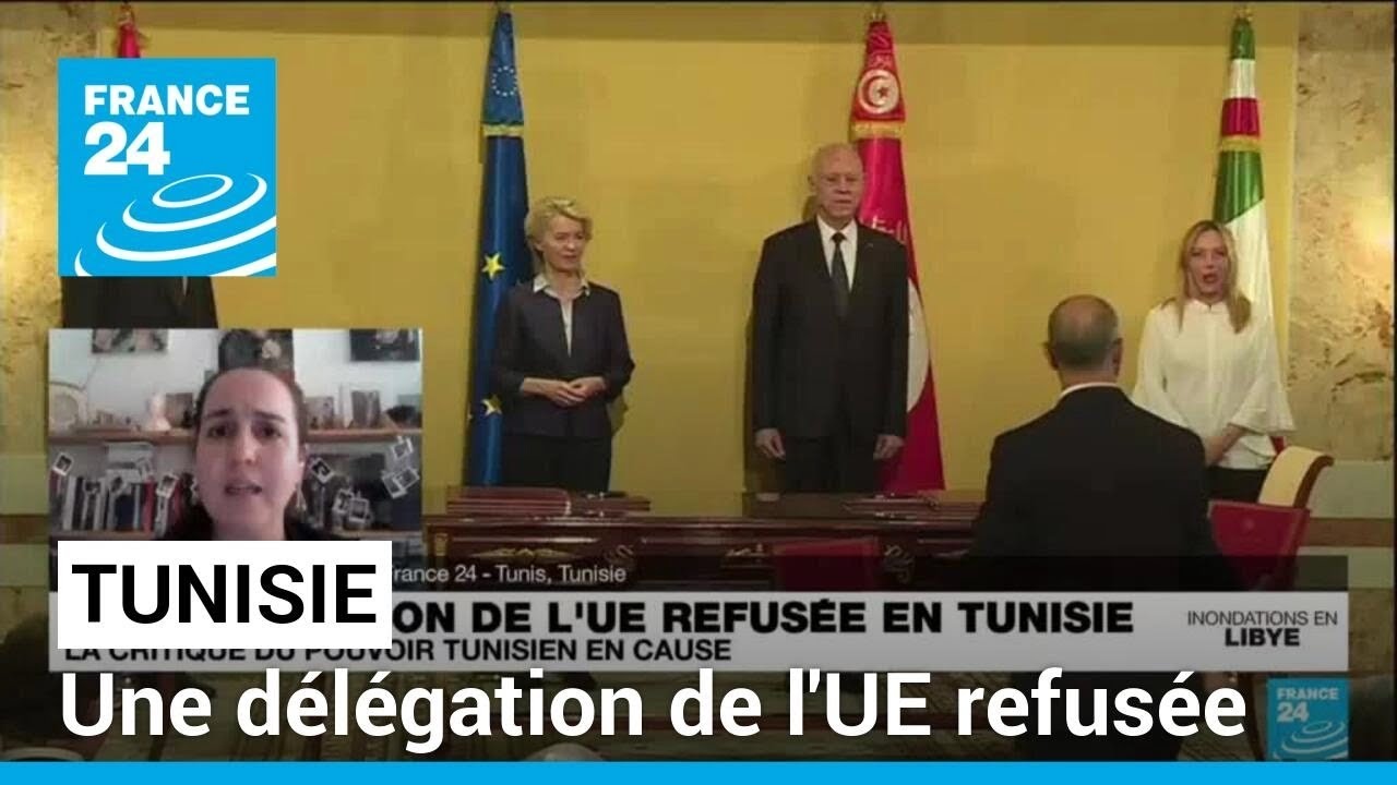 Une délégation de l'UE refusée en Tunisie • FRANCE 24