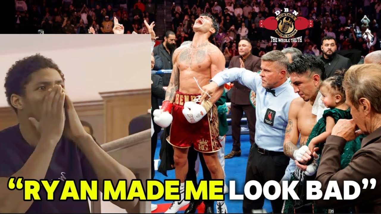 Shakur Stevenson: “Ryan Garcia made me LOOK BAD” 
