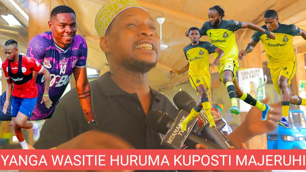 🚨GB64,AIBUKIA PIGO YANGA KUTOA ORODHA YA MAJERUHI WAO