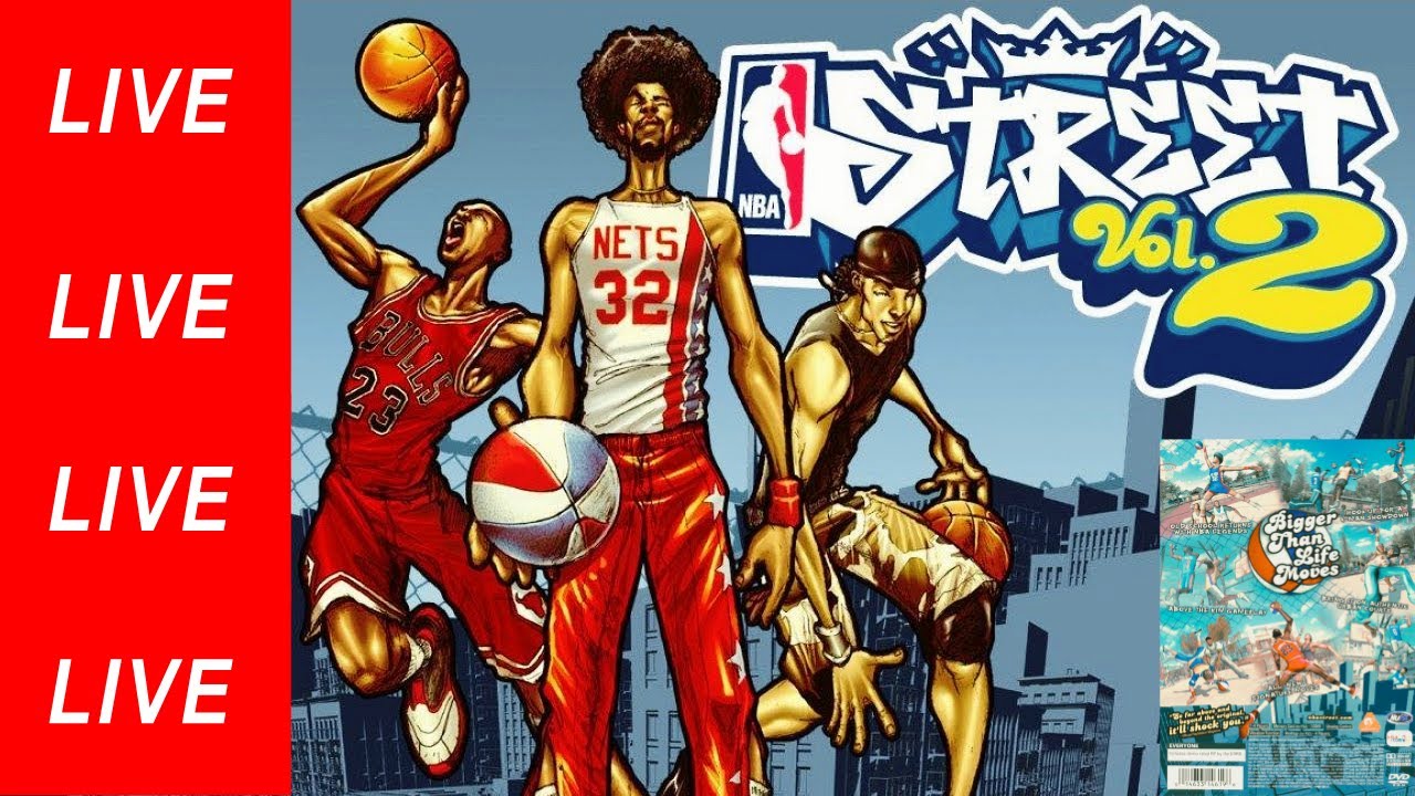 🔴(LIVE)🔴 NBA Street Vol. 2! (Be a Legend) Unlocking Dime & WhiteWater!