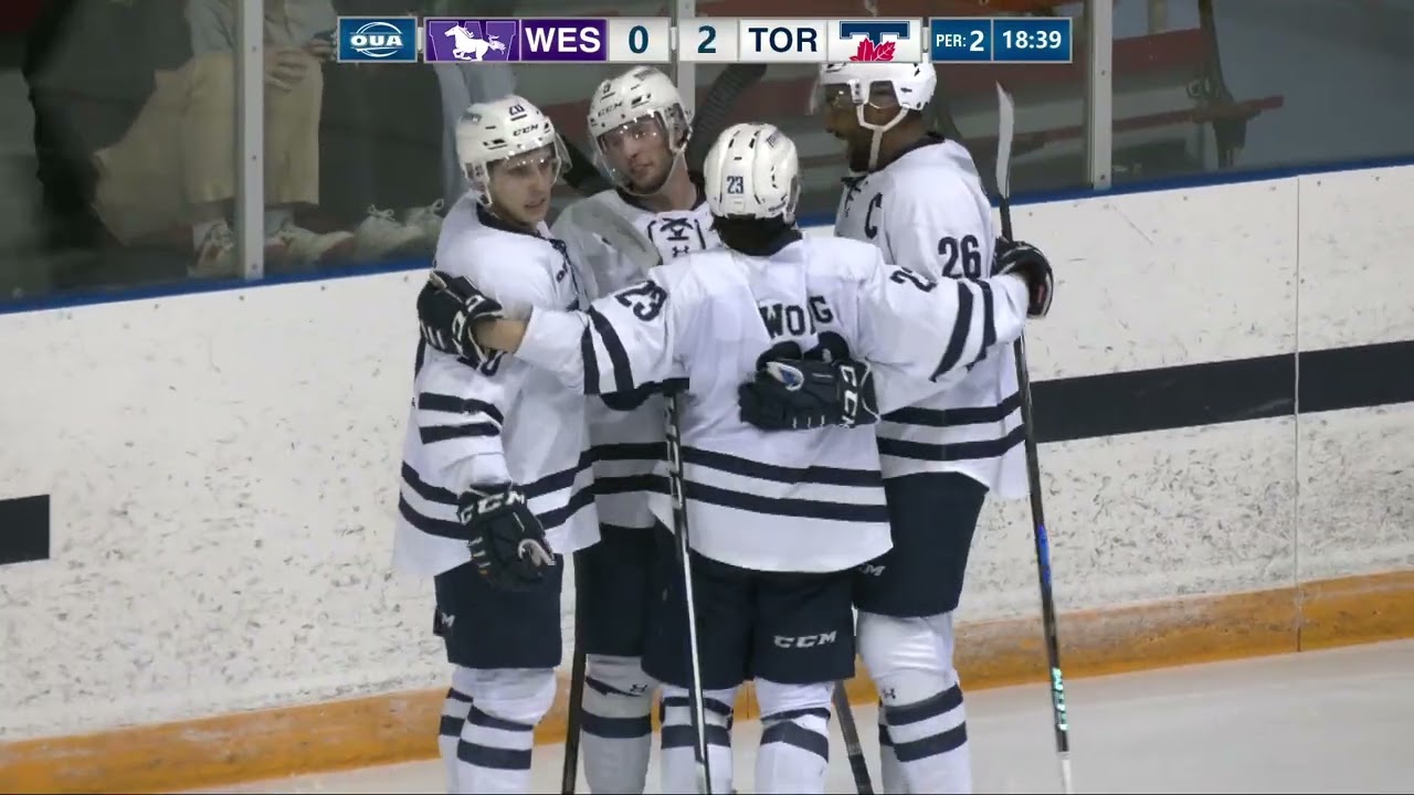 HIGHLIGHTS: Toronto 4, Western 1 (Men's Hockey)