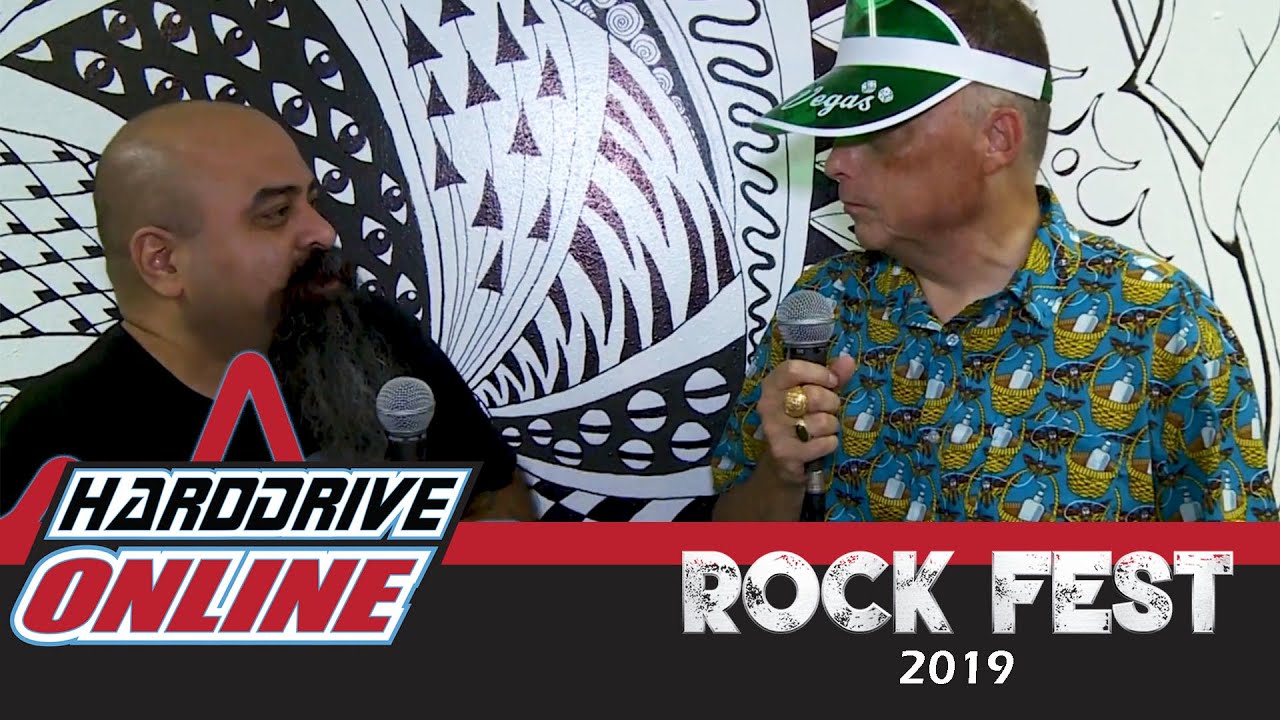 StaticX - Lou Brutus talks with Tony Campos at Rock Fest 2019 | HardDrive Online