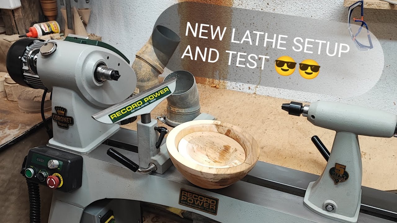 NEW LATHE ___CORONET REGENT FROM RECORD POWER ☺️