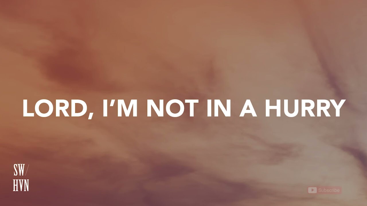 Lord I Am Not In A Hurry (Quiet) Acoustic Christian Meditation Music l Worship Piano Music