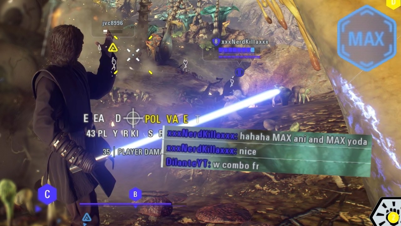 STEAMROLLING THE LOBBY ALONG WITH A MAX YODA | Supremacy | Star Wars Battlefront 2