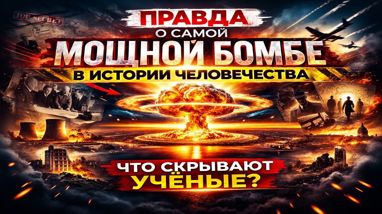 Самая Мощная Бомба В Истории — Взрыв, Который Видели Из Космоса